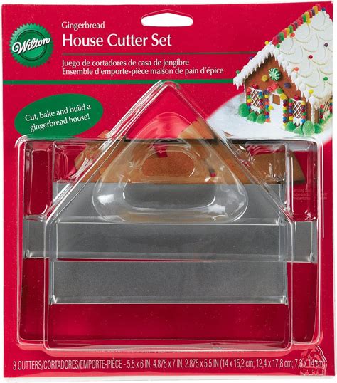 metal gingerbread house cookie cutter|wilton gingerbread house cookie cutters.